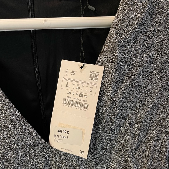 NWT silver Zara bodysuit - Picture 3 of 4